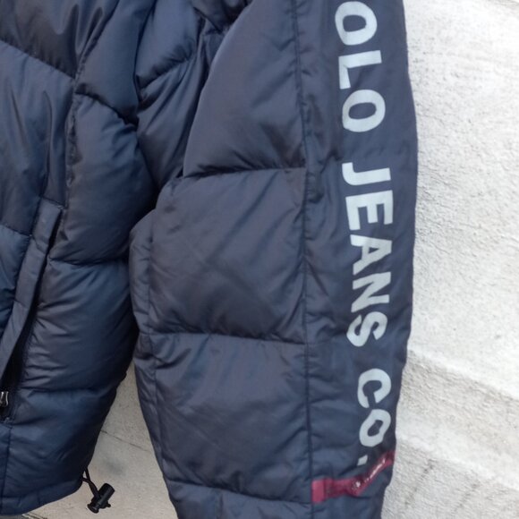 Polo Jeans Co. Reversible (2 in 1)  Down Jacket Vintage  Ralph Lauren (M) - Picture 3 of 16